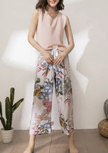 Load image into Gallery viewer, 4 Pieces Loose Ladies Pajama Set | Cardigan+Top+Pants+Shorts