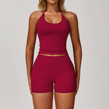 Load image into Gallery viewer, 2PCS Women's Sports Set: Slim Fit Quick-Dry Yoga Jacket & High Waisted Push Up Fitness Outfit | All-Season Workout Clothes