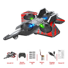 Load image into Gallery viewer, 2.4G Remote Control RC Airplane Toy - Tumbling Stunt Plane - Red