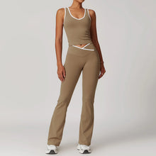Load image into Gallery viewer, Premium 2 Pieces Yoga Outfit Set - High Waist Leggings & Sports Bra
