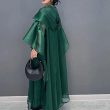 Load image into Gallery viewer, Elegant Loose Thin Long Hooded Women Cardigan