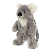 Load image into Gallery viewer, Plush Children Backpack Bag | Australian Koala - Kangaroo - Penguin