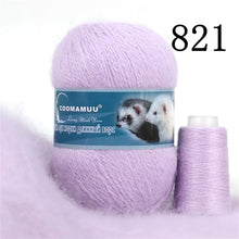 Load image into Gallery viewer, High Quality Soft Mink Luxury Long Plush Wool Cashmere Yarn for Knitting