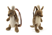 Load image into Gallery viewer, Plush Children Backpack Bag | Australian Koala - Kangaroo - Penguin