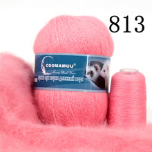 Load image into Gallery viewer, High Quality Soft Mink Luxury Long Plush Wool Cashmere Yarn for Knitting