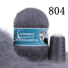 Load image into Gallery viewer, High Quality Soft Mink Luxury Long Plush Wool Cashmere Yarn for Knitting
