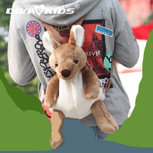 Load image into Gallery viewer, Plush Children Backpack Bag | Australian Koala - Kangaroo - Penguin