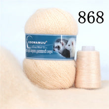 Load image into Gallery viewer, High Quality Soft Mink Luxury Long Plush Wool Cashmere Yarn for Knitting