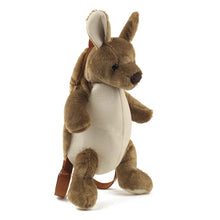 Load image into Gallery viewer, Plush Children Backpack Bag | Australian Koala - Kangaroo - Penguin