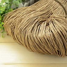 Load image into Gallery viewer, 600 Meter 500g Natural Raffia Straw Yarn