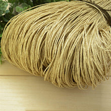 Load image into Gallery viewer, 600 Meter 500g Natural Raffia Straw Yarn