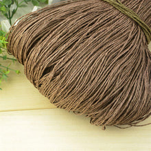 Load image into Gallery viewer, 600 Meter 500g Natural Raffia Straw Yarn