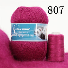 Load image into Gallery viewer, High Quality Soft Mink Luxury Long Plush Wool Cashmere Yarn for Knitting