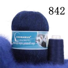 Load image into Gallery viewer, High Quality Soft Mink Luxury Long Plush Wool Cashmere Yarn for Knitting