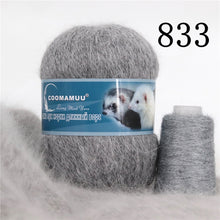 Load image into Gallery viewer, High Quality Soft Mink Luxury Long Plush Wool Cashmere Yarn for Knitting