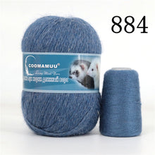 Load image into Gallery viewer, High Quality Soft Mink Luxury Long Plush Wool Cashmere Yarn for Knitting