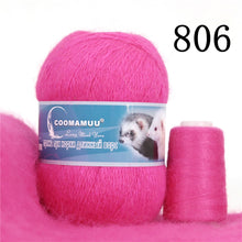 Load image into Gallery viewer, High Quality Soft Mink Luxury Long Plush Wool Cashmere Yarn for Knitting