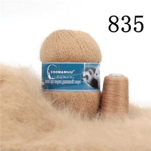 Load image into Gallery viewer, High Quality Soft Mink Luxury Long Plush Wool Cashmere Yarn for Knitting