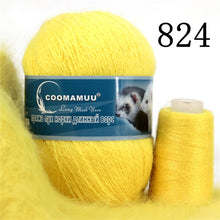 Load image into Gallery viewer, High Quality Soft Mink Luxury Long Plush Wool Cashmere Yarn for Knitting