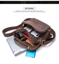 Load image into Gallery viewer, Genuine Leather Shoulder Bag For Men