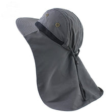 Load image into Gallery viewer, UV Protection Bucket Hat with Neck Flap