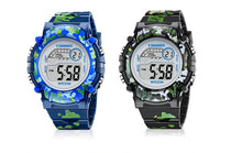 Load image into Gallery viewer, Waterproof Alarm LED Digital Watch For Boys and Girls
