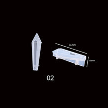 Load image into Gallery viewer, Crystal Point Quartz Shard Silicone Molds