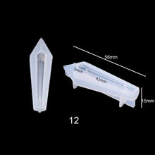 Load image into Gallery viewer, Crystal Point Quartz Shard Silicone Molds