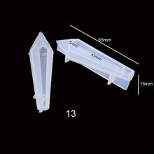 Load image into Gallery viewer, Crystal Point Quartz Shard Silicone Molds