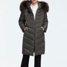 Load image into Gallery viewer, Hooded Winter Thick Coat For Women