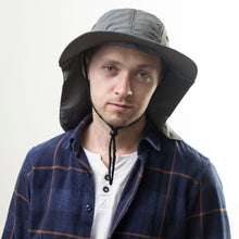 Load image into Gallery viewer, UV Protection Bucket Hat with Neck Flap