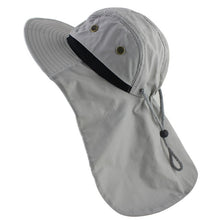 Load image into Gallery viewer, UV Protection Bucket Hat with Neck Flap