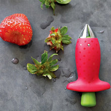 Load image into Gallery viewer, Strawberry Slicer +Stem Remover Kitchen Tools | 2 Pieces Set
