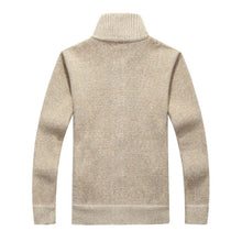 Load image into Gallery viewer, Thick Fleece Knitted Long Sleeve Winter Coat