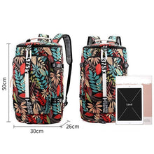Load image into Gallery viewer, Multi Functional Bucket Backpack Bag