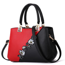 Load image into Gallery viewer, Leather Embroidered Messenger Handbag For Women