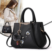 Load image into Gallery viewer, Leather Embroidered Messenger Handbag For Women