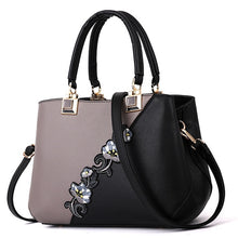 Load image into Gallery viewer, Leather Embroidered Messenger Handbag For Women