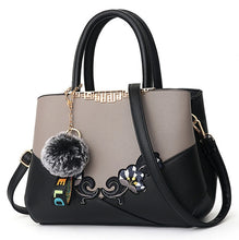 Load image into Gallery viewer, Leather Embroidered Messenger Handbag For Women