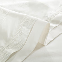 Load image into Gallery viewer, Jacquard Cotton Satin Bedding Set | 4pcs
