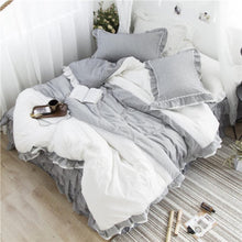 Load image into Gallery viewer, Princess Style 100% Cotton Bedding Duvet Cover Sets