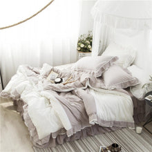 Load image into Gallery viewer, Princess Style 100% Cotton Bedding Duvet Cover Sets