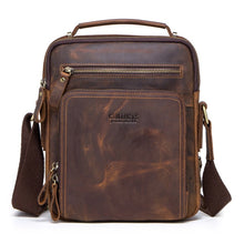 Load image into Gallery viewer, Genuine Leather Shoulder Bag For Men