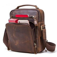 Load image into Gallery viewer, Genuine Leather Shoulder Bag For Men