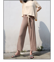 Load image into Gallery viewer, Short Sleeve Set Loose Modal Cotton Pyjamas | 2 Pierces