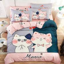 Load image into Gallery viewer, 100% Cotton Kid Bedding Duvet Cover Set