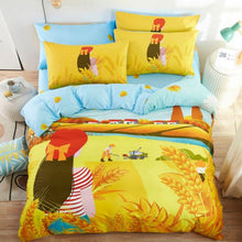 Load image into Gallery viewer, 100% Cotton Kid Bedding Duvet Cover Set