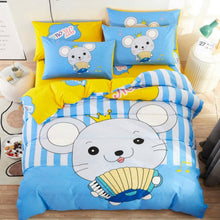 Load image into Gallery viewer, 100% Cotton Kid Bedding Duvet Cover Set
