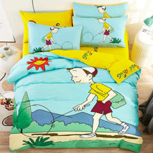Load image into Gallery viewer, 100% Cotton Kid Bedding Duvet Cover Set