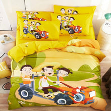 Load image into Gallery viewer, 100% Cotton Kid Bedding Duvet Cover Set